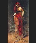 John Collier Canvas Paintings - Priestess of Delphi
